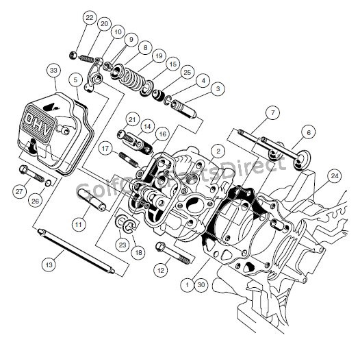 Club Car Fe290 Engine Diagram