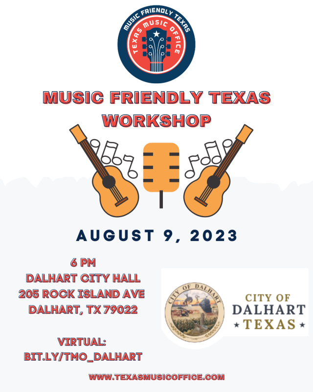 Governor Abbott Announces Dalhart Music Friendly Texas Community ...