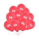 Bolsa 100 globos color rojo