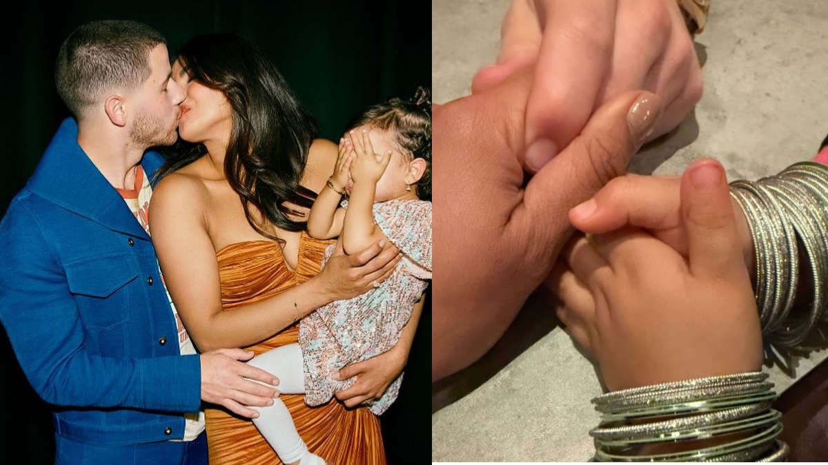 Priyanka Chopra’s daughter Malti Marie flaunts her silver bangles