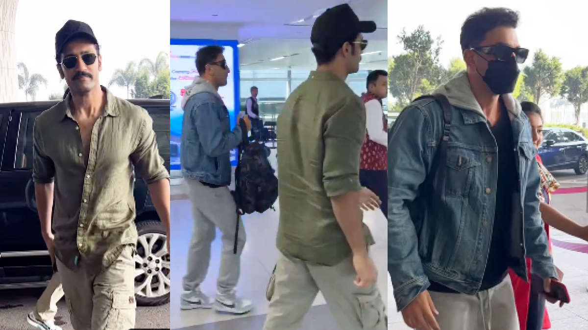 Ranbir Kapoor and Vicky Kaushal spotted together at the airport; Fans say, “Love and War” shooting starts