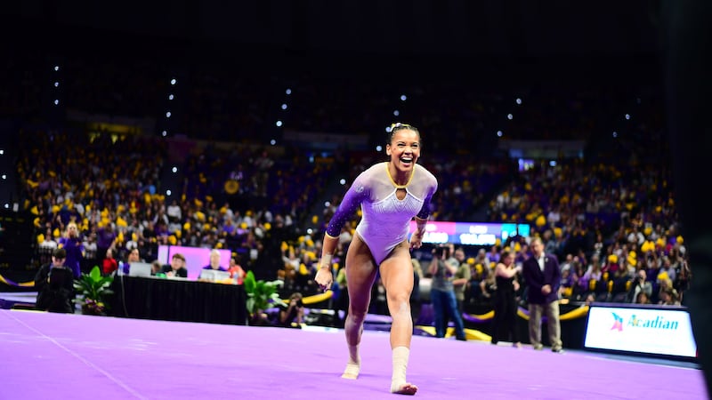 Haleigh Bryant scores perfect 10 on floor for 2nd time in her career