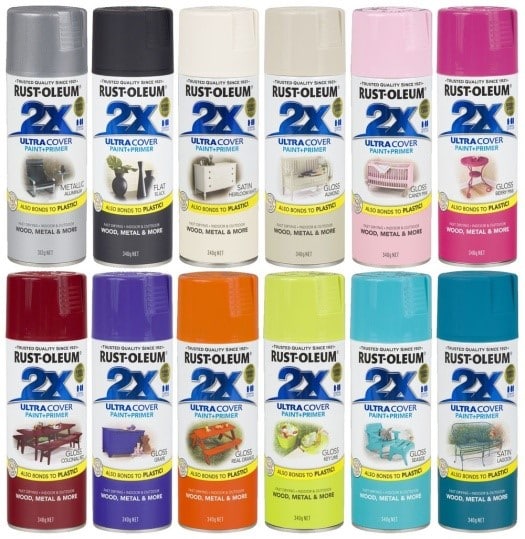 Rust-Oleum Spray Paint Colors