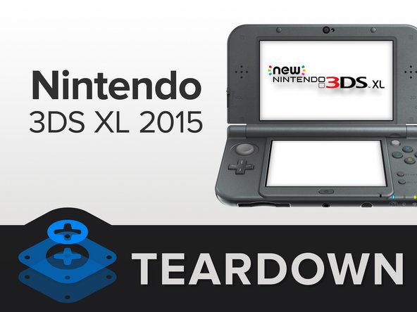 Nintendo 3DS XL 2015 Teardown, Nintendo 3DS XL 2015 Teardown: step 1, image 1 of 3