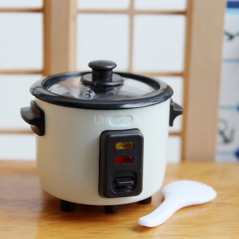 1/6 Scale Miniature Rice Cooker for Dollhouse Toy