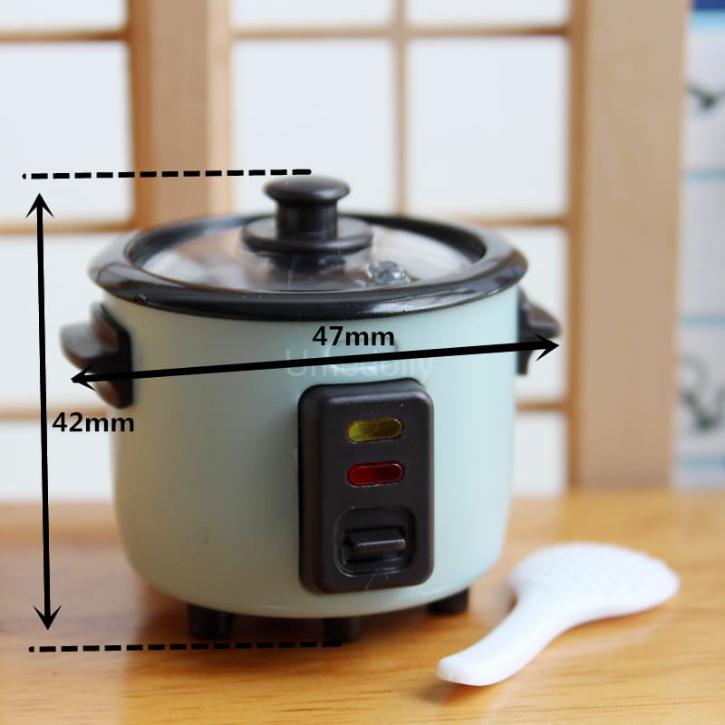 1/6 Scale Miniature Rice Cooker for Dollhouse Toy