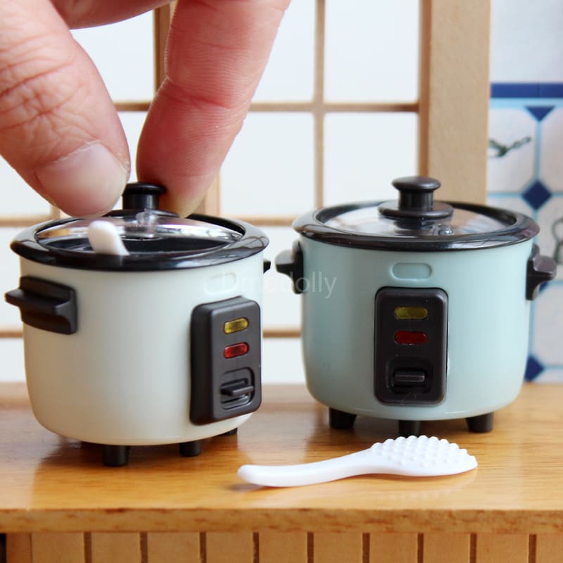 1/6 Scale Miniature Rice Cooker for Dollhouse Toy