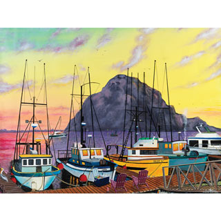 Morro Bay 300 Large Piece Jigsaw Puzzle