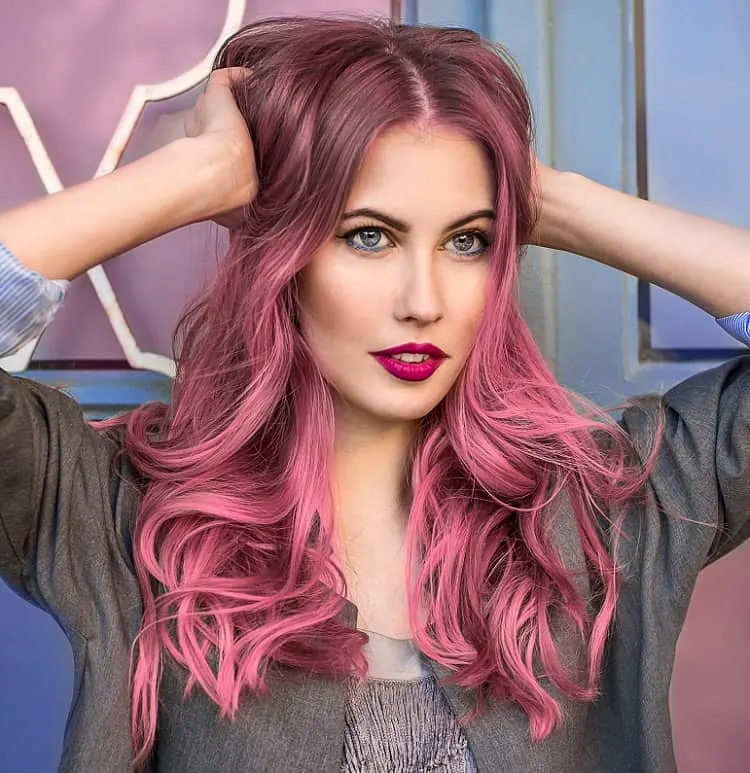 pink hair color