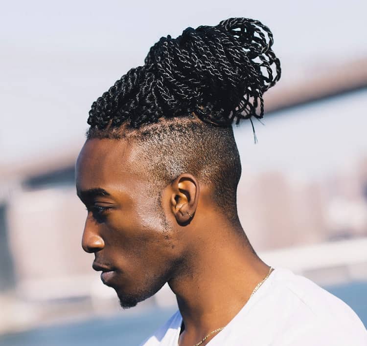 twist hair for men