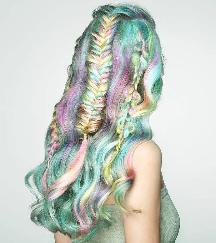 unicorn hair color