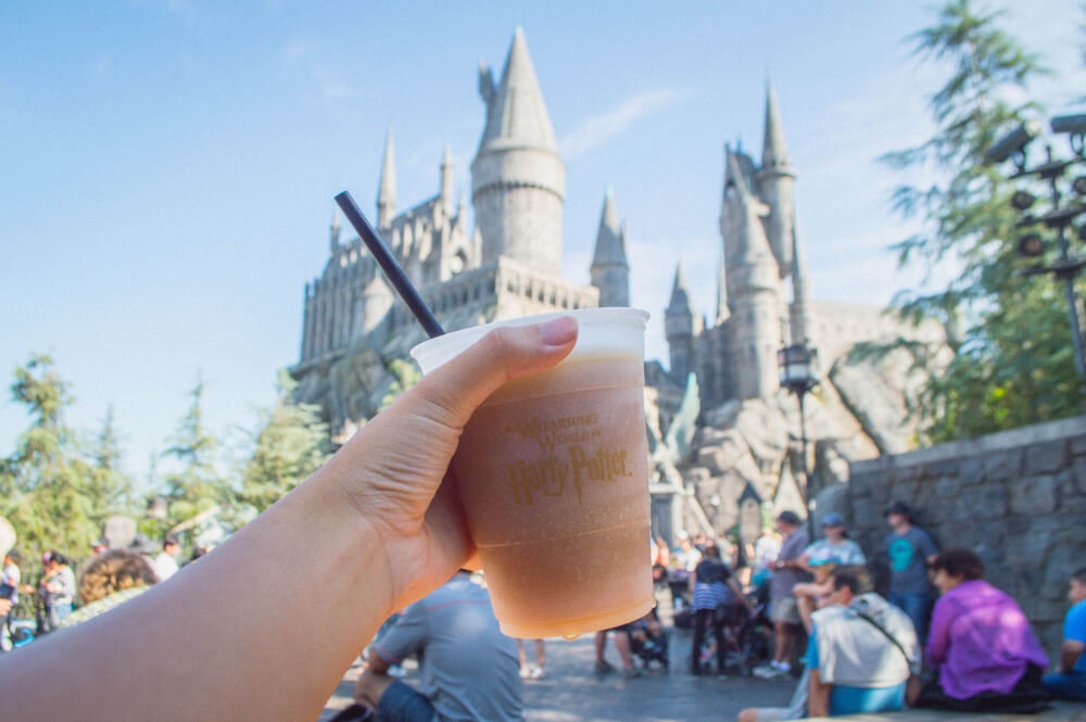 Butterbeer at the Wizarding World of Harry Potter