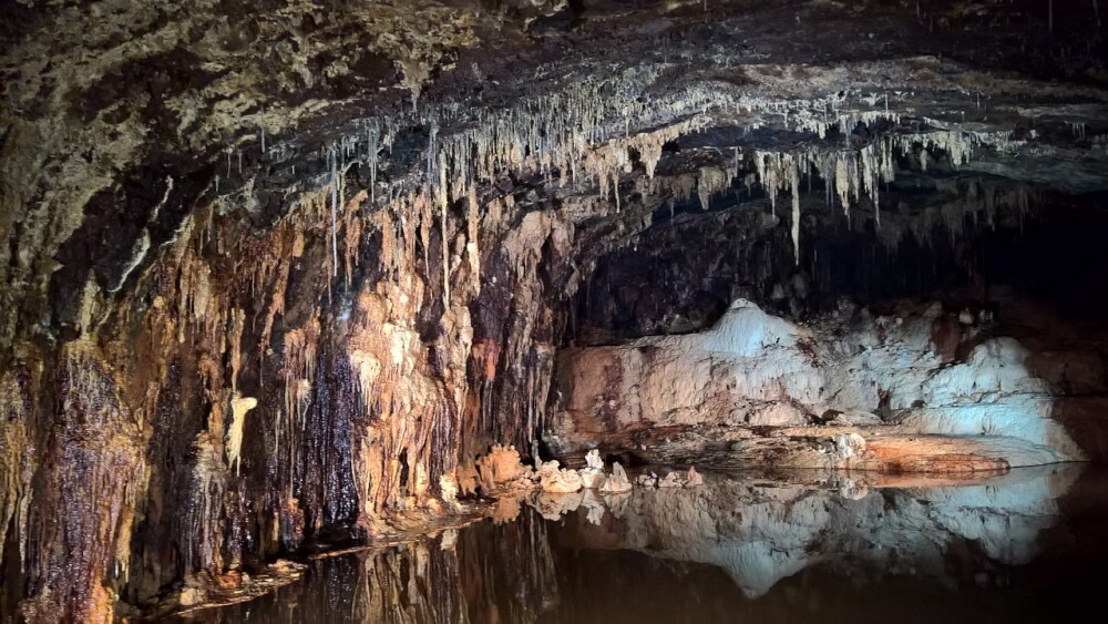 Saalfeld fairy grottoes in Germany