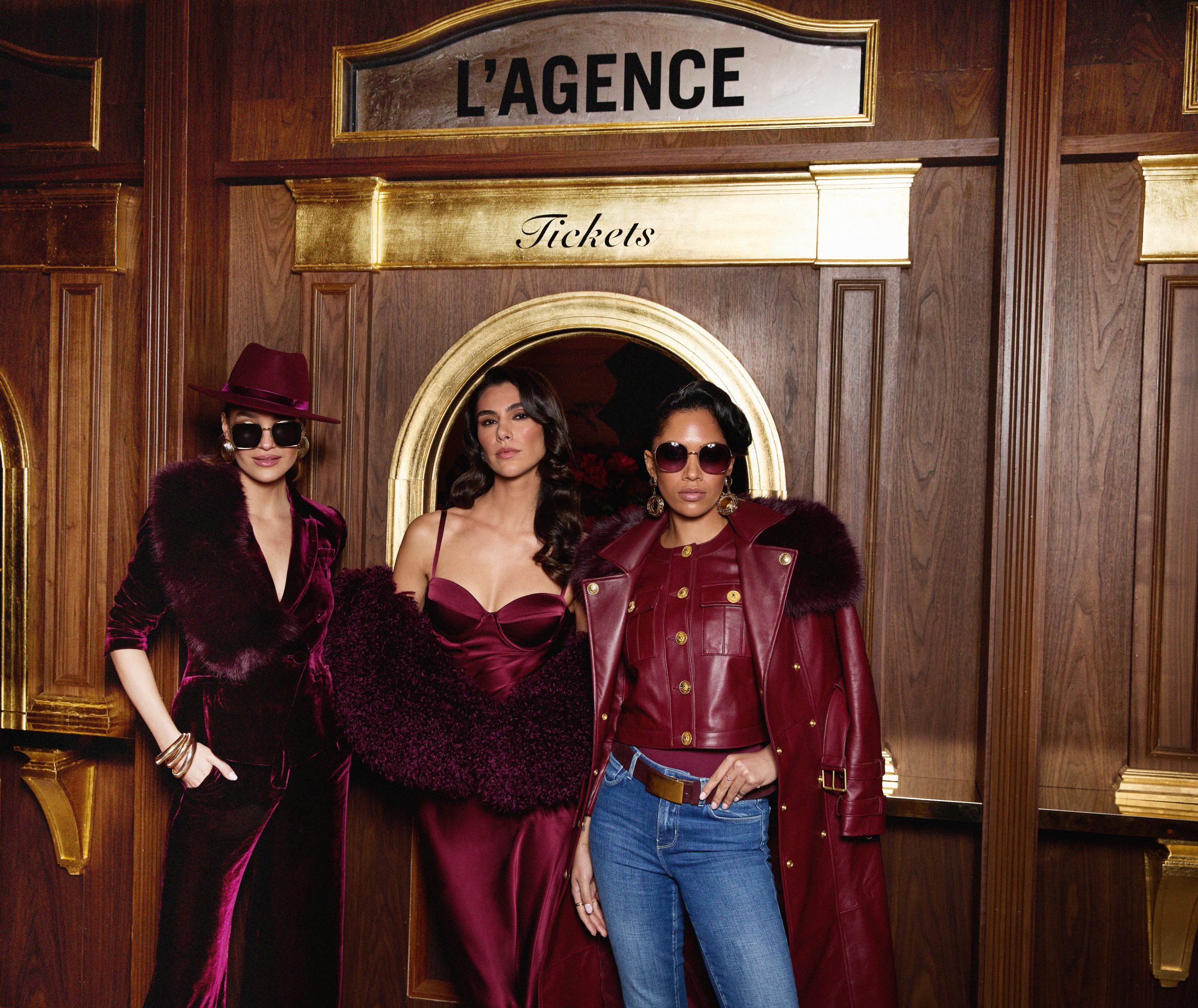 L’AGENCE Fall 2025 Collection: A Romantic Voyage Through Time And Style