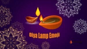 Diya lamp emoji