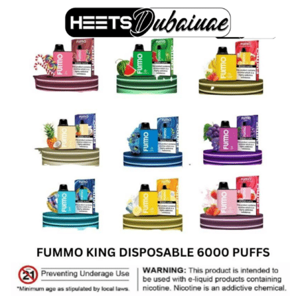 NEW FUMMO KING 6000 PUFFS DISPOSABLE VAPE