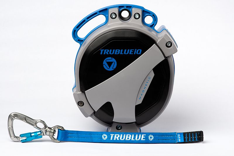 True Blue IQ safety equipment for climbing wall