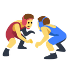 Wrestling Emoji, Facebook style