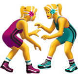 Wrestling Emoji, Apple style