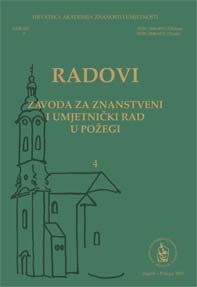 logo Radovi Zavoda za znanstveni i umjetnički rad u Požegi