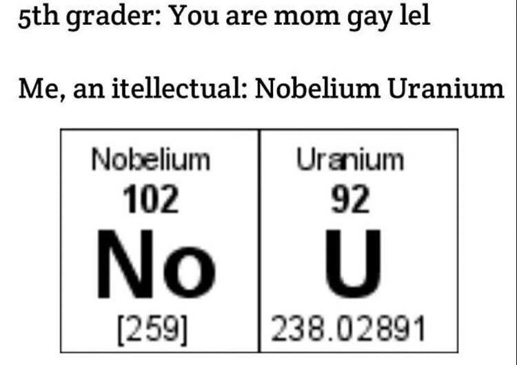 no u