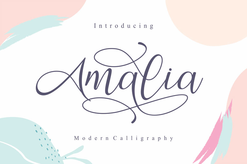 amalia yoga font