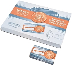 Razor Blades, 100 pcs Merkur Double Edge Blades