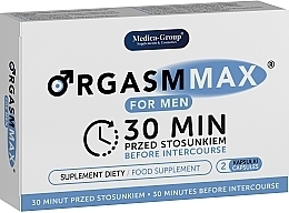 Capsules for Sexual Potency Increase Medica-Group Orgasm Max For Men