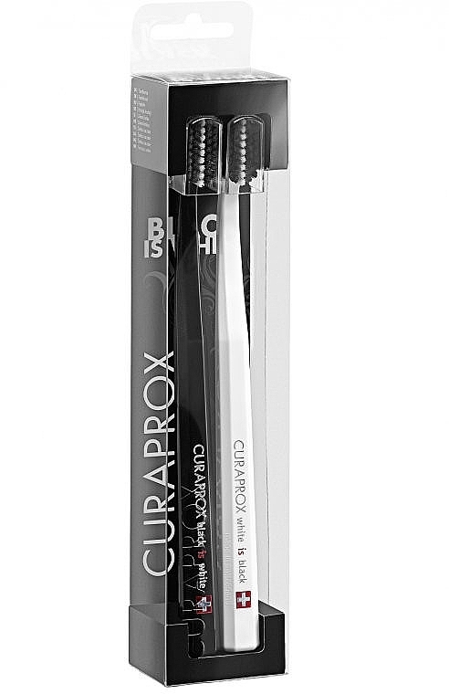 Ultra Soft Toothbrush Set - Curaprox Black is White