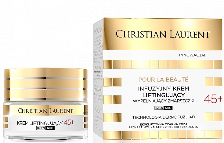 كريم الرفع لملء التجاعيد 45+ - Christian Laurent Pour La Beauté Face Cream 45+