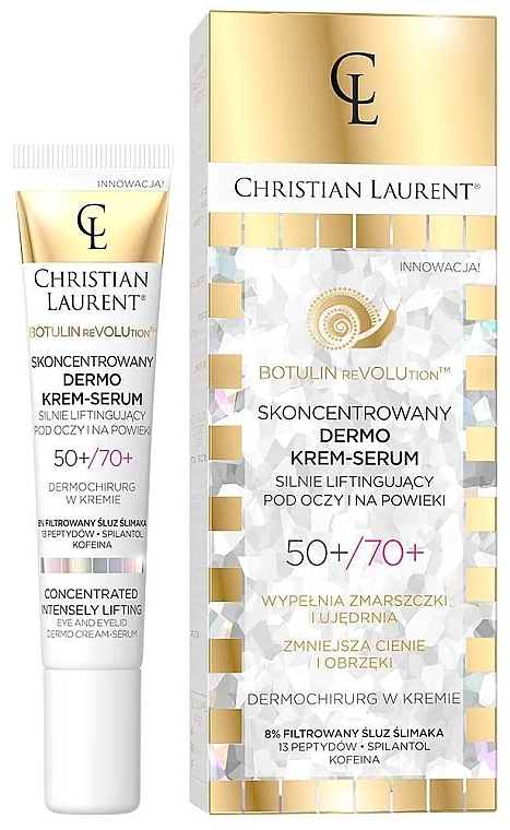 سيروم ديرموكريم المركز للعيون 50/70+ - Christian Laurent Botulin Revolution Concentrated Dermo Cream-Serum