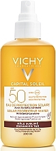 2-Phase Tan Enhancer Beta-Carotene Face & Body Sun Water Spray SPF 50 Vichy Capital Soleil Solar Protective Water