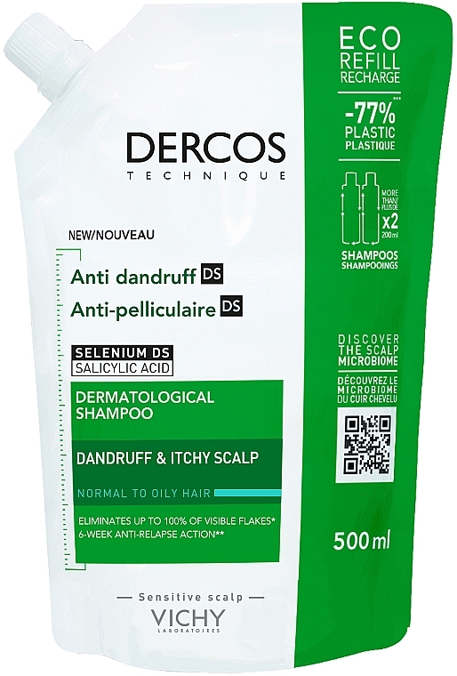 Anti-Dandruff Shampoo - Vichy Dercos Technique Anti-Dandruff Shampoo 