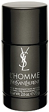 Yves Saint Laurent L`Homme Déodorant stick parfumé sans alcool