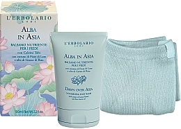 L'Erbolario Alba in Asia Set (baume pieds/100ml + chaussettes)