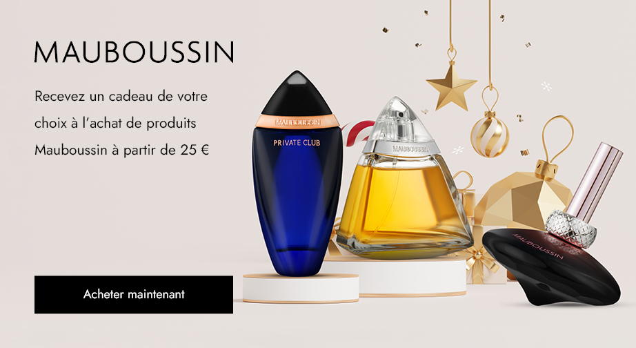 À l'achat de produits Mauboussin à partir de 25 €, recevez un cadeau au choix