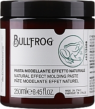 Pâte pour cheveux Bullfrog Natural Effect Molding Paste