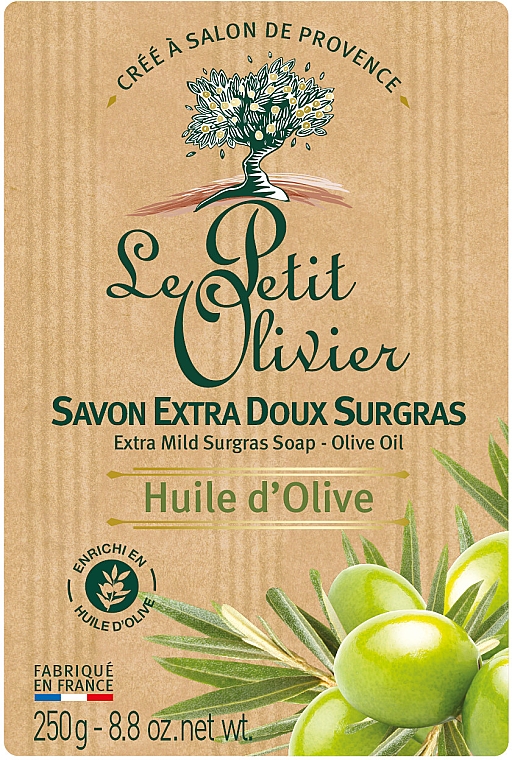 Naturseife mit Olivenöl - Le Petit Olivier Extra mild soap Olive oil