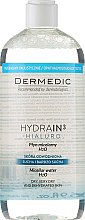 Eau micellaire démaquillante Dermedic Hydrain3 Hialuro Micellar Water