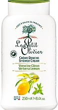 Extra milde Duschcreme mit Verbene und Zitrone Le Petit Olivier Extra Gentle Shower Cream Verbena and Lemon