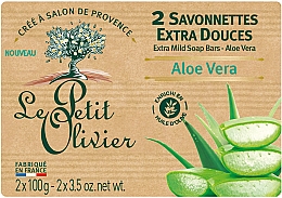 Extra sanfte Seife mit Aloe Vera Extrakt Le Petit Olivier Aloe Vera