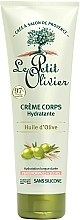 Ultra pflegende Körpercreme mit Olivenöl Le Petit Olivier Ultra nourishing body cream with Olive oil