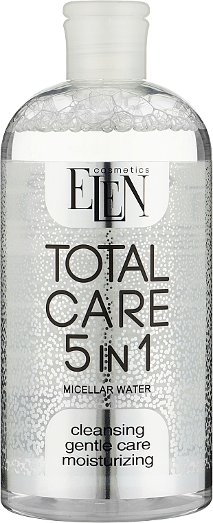 Eau micellaire à l'extrait de thé vert - Elen Cosmetics Total Care Micellar Water 5in1