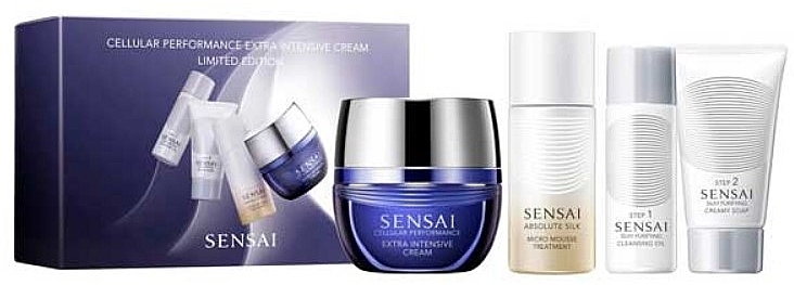 Sensai Cellular Performance Extra Intensive Cream Limited Edition Coffret (émulsion/100ml + huile/30ml + savon/30ml + lotion/30ml + crème/40ml)