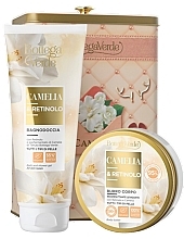 Σετ Bottega Verde Camellia And Retinol Gift Set (sh/gel/200ml + b/butter/150ml + metal/box/1pc)