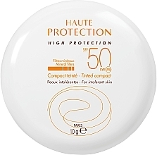 Avene Solaires Tinted Compact SPF 50 Солнцезащитная крем-пудра