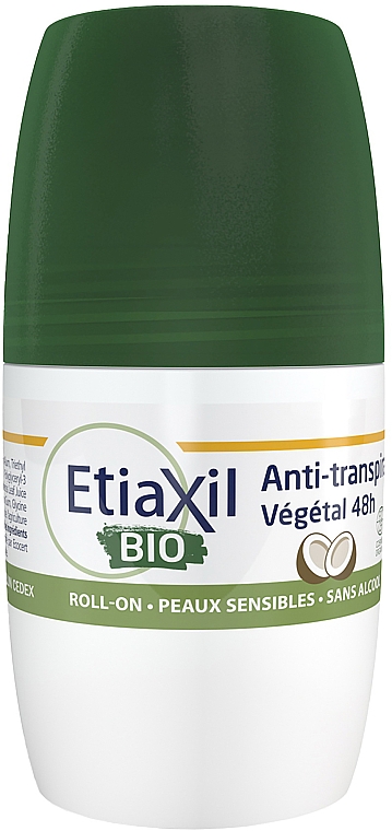 Antiperspirant roll-on, organický - Etiaxil Anti-Perspirant Vegetal Protection 48H Roll-on