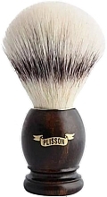 Štětka na holení Plisson Ebony Original Shaving Brush With "High Mountain White" Fibre