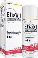 Antiperspirant-plotion dlouhodobého působení pro normální pokožku rukou a nohou Etiaxil Antiperspirant Treatment Normal Skin Lotion Hand/Foot