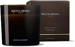 Molton Brown Orange & Bergamot Scented Candle Lõhnaküünal 3 tahiga